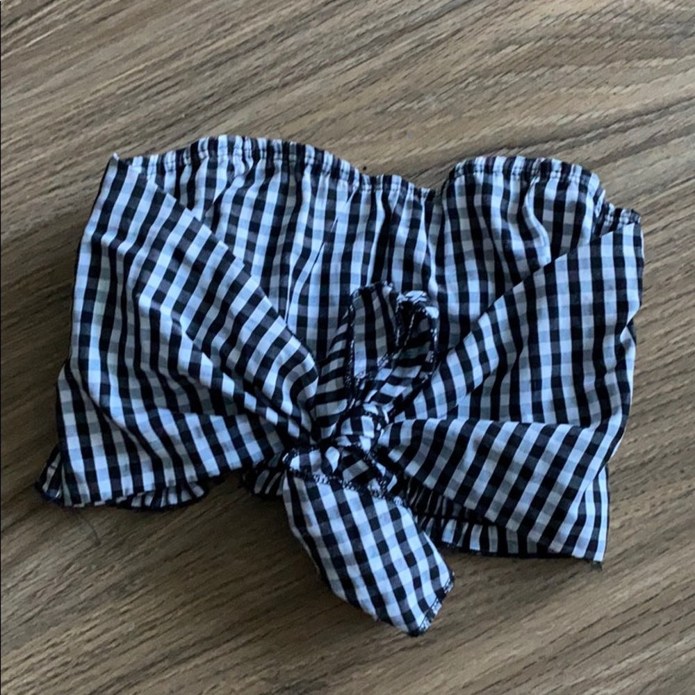 Check plaid top
